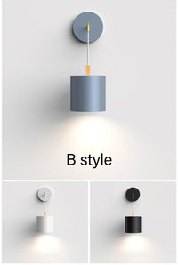 Thumbnail for Nordic modern wall lamp sconces light