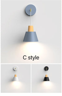 Thumbnail for Nordic modern wall lamp sconces light