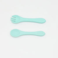 Thumbnail for Baby Food Grade Complementary Food Training Silicone Spoon Fork Sets