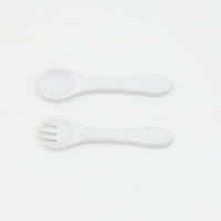 Thumbnail for Baby Food Grade Complementary Food Training Silicone Spoon Fork Sets