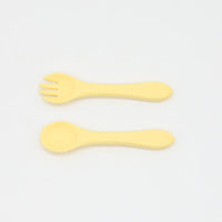 Thumbnail for Baby Food Grade Complementary Food Training Silicone Spoon Fork Sets