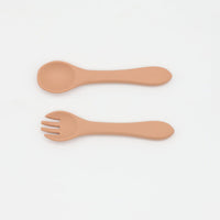 Thumbnail for Baby Food Grade Complementary Food Training Silicone Spoon Fork Sets