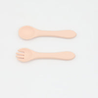 Thumbnail for Baby Food Grade Complementary Food Training Silicone Spoon Fork Sets