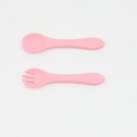 Thumbnail for Baby Food Grade Complementary Food Training Silicone Spoon Fork Sets