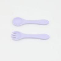 Thumbnail for Baby Food Grade Complementary Food Training Silicone Spoon Fork Sets