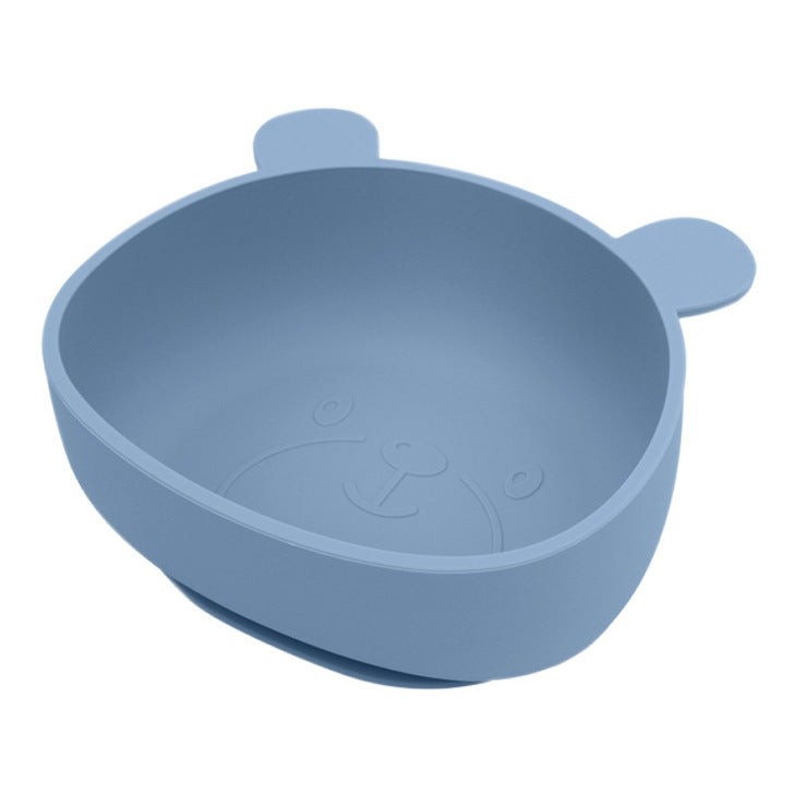 Panda Shape Food Training Silicone Bowl