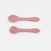Thumbnail for Baby Food Grade Complementary Food Training Silicone Spoon Fork Sets