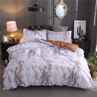Thumbnail for Marble Pattern Bedding Sets- Duvet Cover Set
