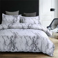 Thumbnail for Marble Pattern Bedding Sets- Duvet Cover Set