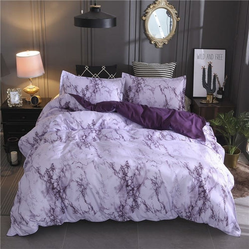 Marble Pattern Bedding Sets- Duvet Cover Set