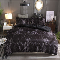Thumbnail for Marble Pattern Bedding Sets- Duvet Cover Set