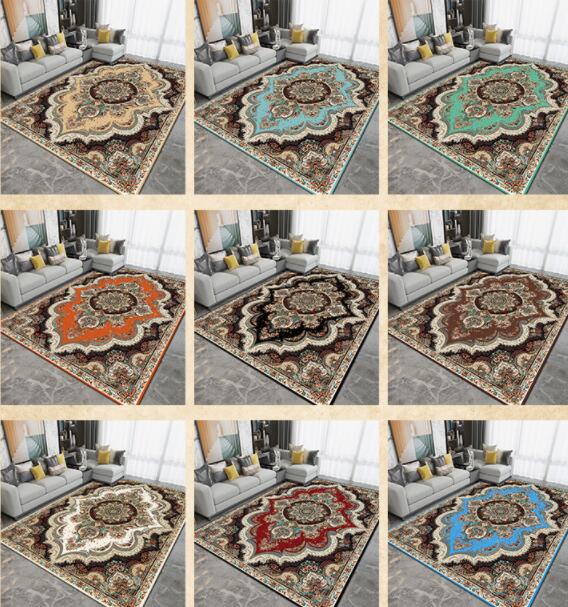 Retro Print Living Room Rug - Casatrail.com
