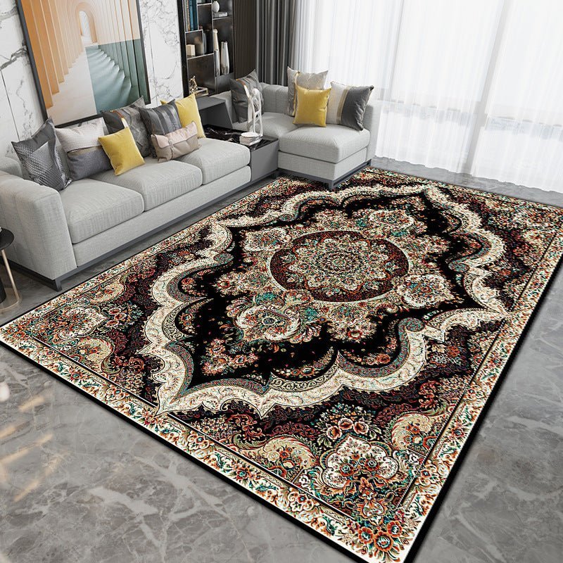 Retro Print Living Room Rug - Casatrail.com