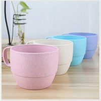 Thumbnail for Reusable Biodegradable Wheat Straw Drinking Cup Set - Casatrail.com