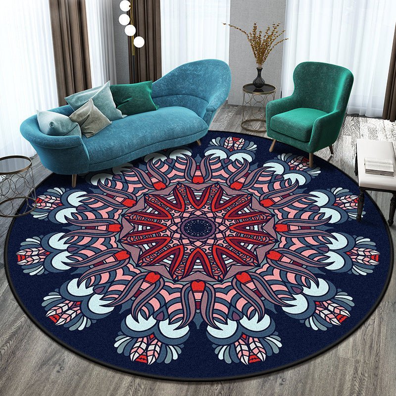 Round Bedroom and Living Room Rug - Casatrail.com