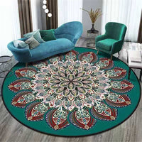 Thumbnail for Round Bedroom and Living Room Rug - Casatrail.com