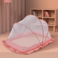Thumbnail for Secure Foldable Baby Crib with Mosquito Net - Casatrail.com