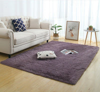 Thumbnail for Silky Fluffy Living Room Rug - Casatrail.com