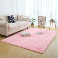 Thumbnail for Silky Fluffy Living Room Rug - Casatrail.com