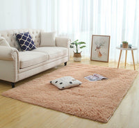 Thumbnail for Silky Fluffy Living Room Rug - Casatrail.com
