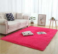 Thumbnail for Silky Fluffy Living Room Rug - Casatrail.com