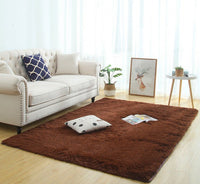 Thumbnail for Silky Fluffy Living Room Rug - Casatrail.com