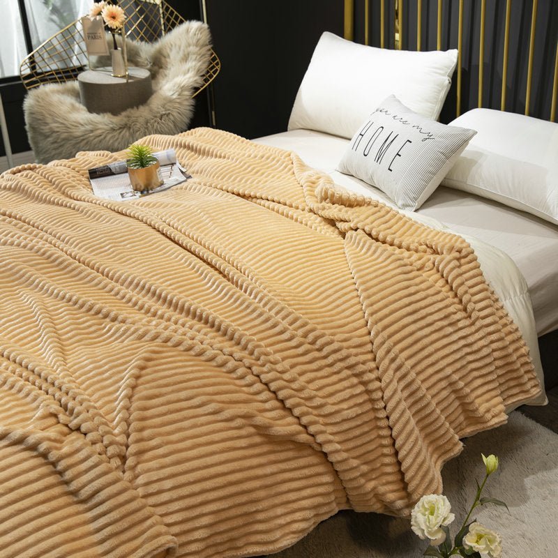 Single Layer Lazy Fleece Blanket - Casatrail.com