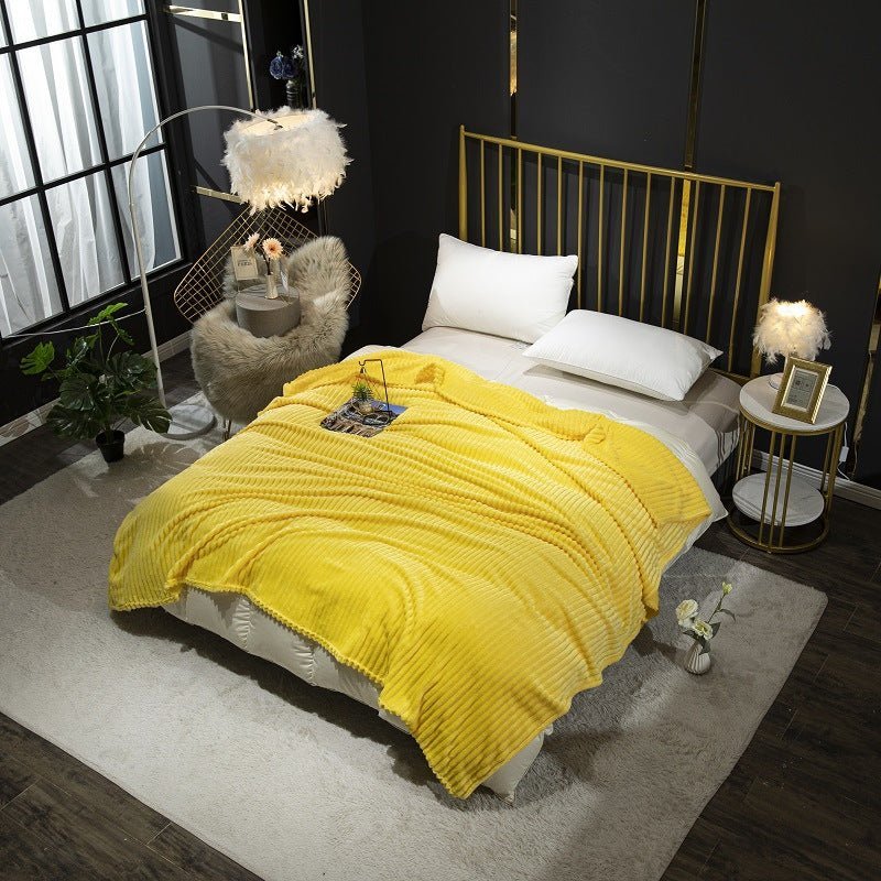 Single Layer Lazy Fleece Blanket - Casatrail.com
