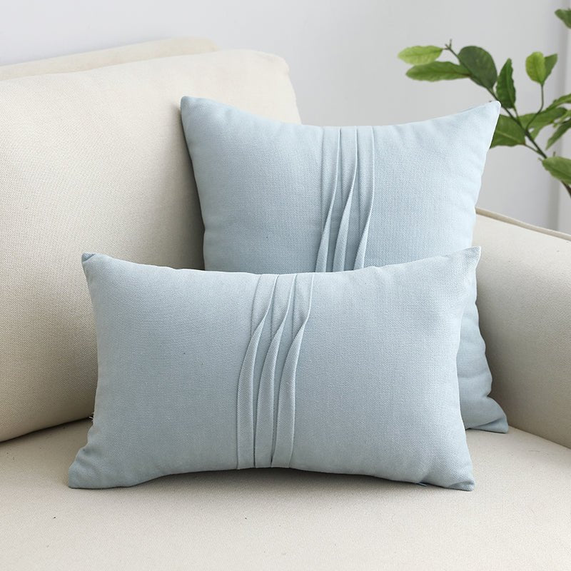 Solid Color Office Sofa Lumbar Pillow - Casatrail.com