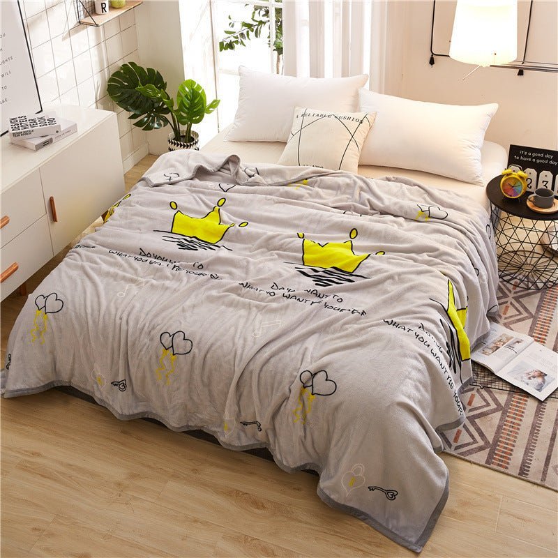 Thickened Cloud Velvet Mink Blanket - Casatrail.com