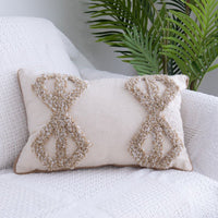Thumbnail for Tufted Throw Pillow - Moroccan Fringed Waist Pillow Case - Casatrail.com