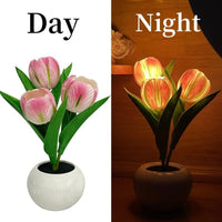 Thumbnail for Tulip Shaped Floral Table Lamp - Casatrail.com