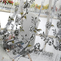 Thumbnail for Tulle Curtain - Romantic Butterfly Pattern - Casatrail.com