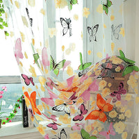Thumbnail for Tulle Curtain - Romantic Butterfly Pattern - Casatrail.com