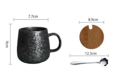 Underglaze Ceramic Handmade Pottery Mugs - Casatrail.com