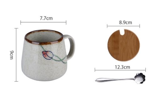 Underglaze Ceramic Handmade Pottery Mugs - Casatrail.com