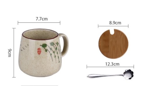 Underglaze Ceramic Handmade Pottery Mugs - Casatrail.com