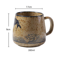 Thumbnail for Underglaze Ceramic Handmade Pottery Mugs - Casatrail.com