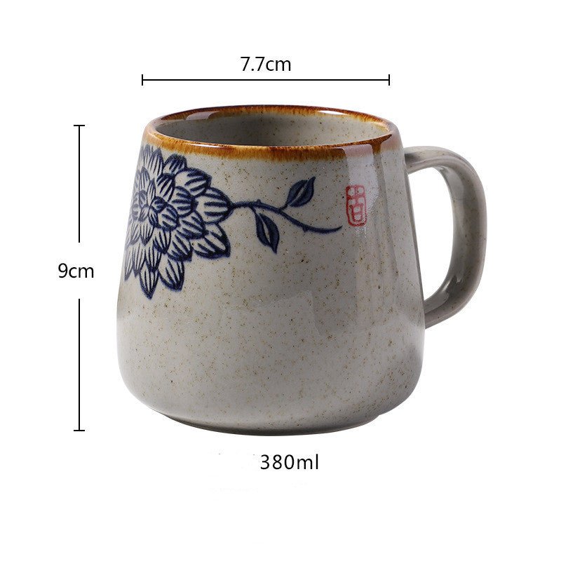 Underglaze Ceramic Handmade Pottery Mugs - Casatrail.com