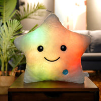 Thumbnail for Vibrant LED Star Pillow - Soft and Colorful - Casatrail.com