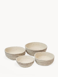 Thumbnail for Amari  Round Bowl - Brown (Set of 4)