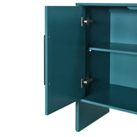 Thumbnail for 4-door Large Storage Retro Side Cabinet