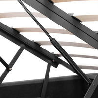 Thumbnail for 5ft King Bed Frame With Hydraulic Storage & Headboard, Storage And Drawers