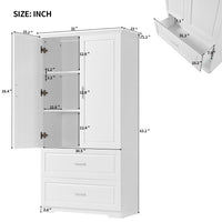 Thumbnail for High Bathroom Storage Cabinet