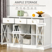 Thumbnail for Kitchen Sideboard Storage Cabinet