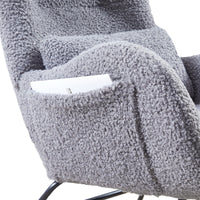Thumbnail for Modern Rocking Chair With High Backrest