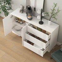 Thumbnail for Sideboard Buffet Cabinet With Storage & Adjustable Shelves