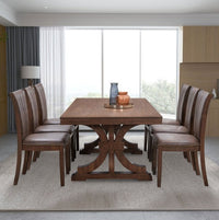 Thumbnail for Rectangular Rubber Wood Dining Table