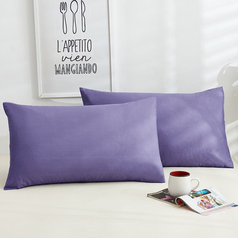 100% Cotton Pillowcases for Comfortable Night's Rest - Casatrail.com