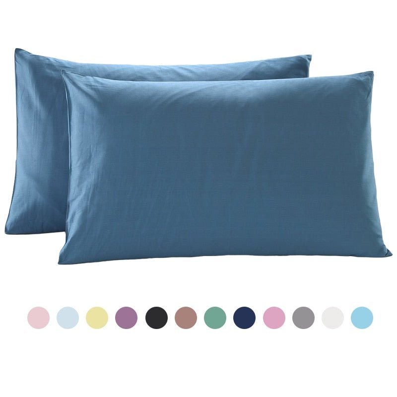 100% Cotton Pillowcases for Comfortable Night's Rest - Casatrail.com